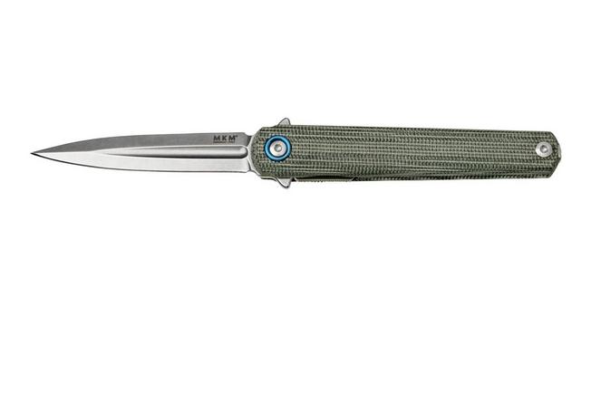 Obraz dla Nóż składany MKM Flame Light FL02L-BC Sztylet, czarna micarta