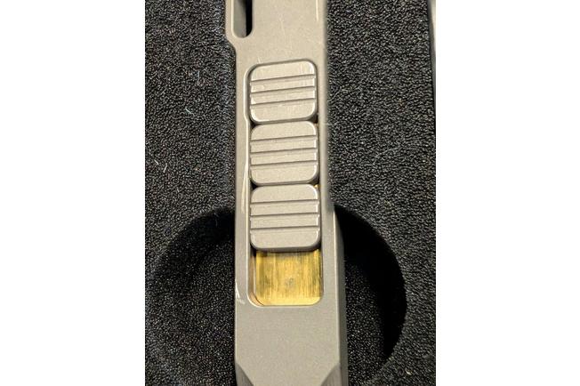 Image for Big Idea Design Ti Pry Bar TI-PB-SW Stonewashed Titanium, fidget pry bar