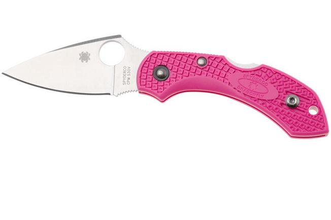 Image for Spyderco Dragonfly 2 Pink S30V C28FPPNS30V2 Pink Heals pocket knife