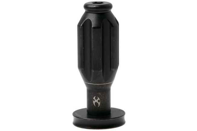 Image for Kansept EDC Bit Driver Drive-R-Saurus G018P3 Blackwash Titanium, screwdriver, Jesse Pauley design