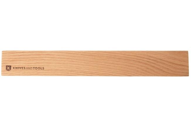 Imagen para Knivesandtools Magnetic Knife Strip MKH105-40 Oak, tira magnética para cuchillos, 40 cm