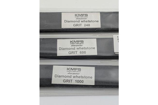 Afbeelding voor KMFS Diamond Whetstone DIA240600100 6-delige diamantslijpsteenset, 240 600 en 1000 grit