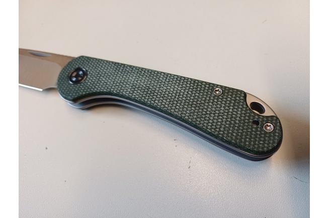 Image for Civivi Elementum Slip Joint C18062AJ-2 Satin, Green Micarta, slipjoint pocket knife