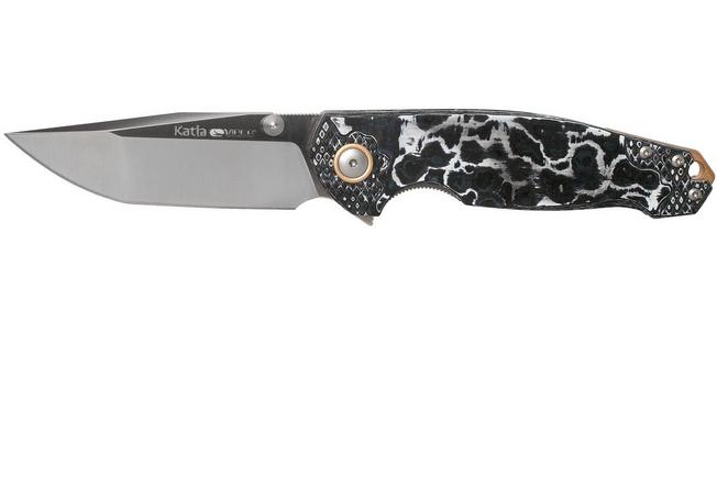 Afbeelding voor Viper Katla V5980FWS3D 3D White Storm Carbonfiber, Jesper Voxnaes design, Knivesandtools Exclusive zakmes