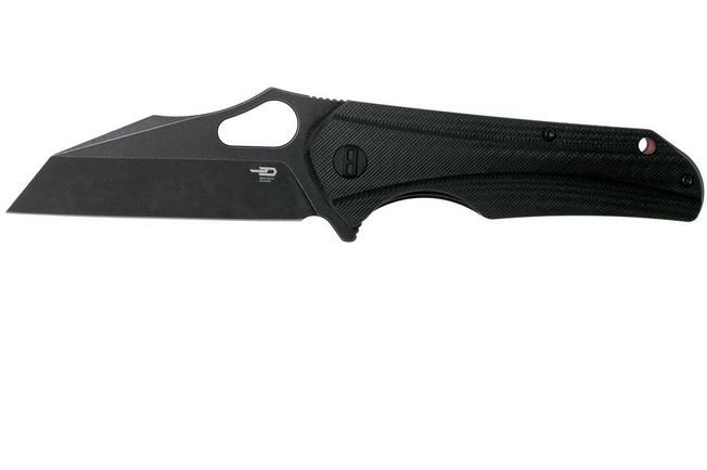 Afbeelding voor Bestech Operator BG36B Black G10, Blackwashed zakmes