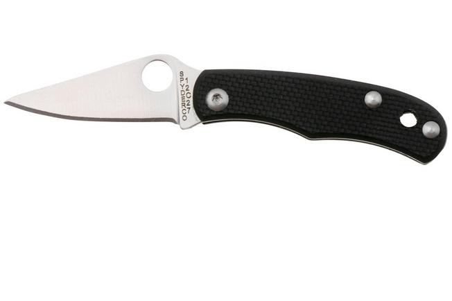 Imagen para Spyderco Bug Black G10 C133GBKP, navaja llavero