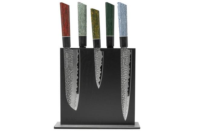Image for Eden Elements 2001-S03, 6-piece knife set including knife block