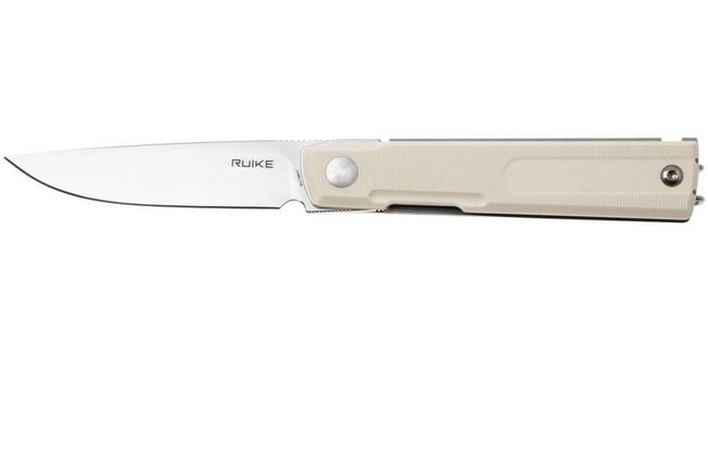 Image pour Ruike D712-T Satin 8Cr13MoV, White G10, couteau de poche