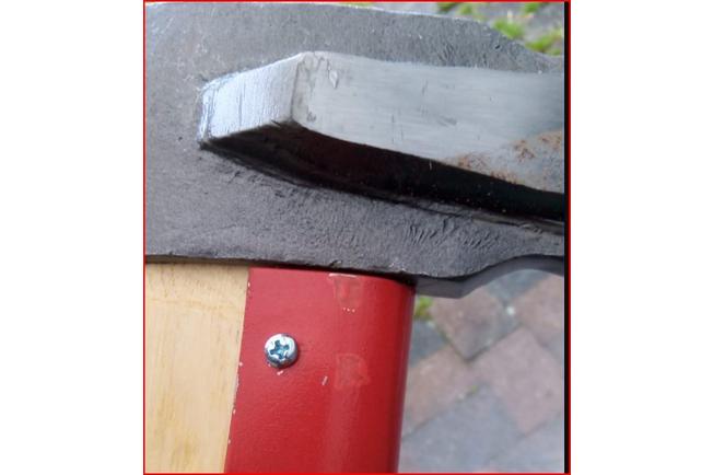 Image for Adler Long Splitter, red-black, splitting axe