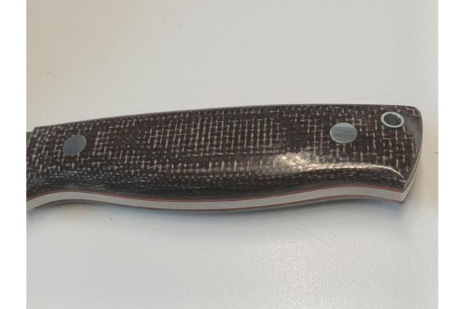 Image for Nordic Knife Design Forester 100, N690, Bison Micarta 2021 fixed knife