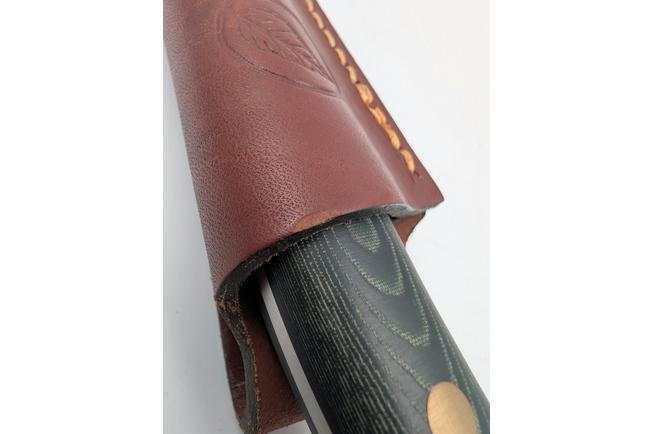 Image for Casström No. 8 SFK 12807 Green Micarta, fixed knife