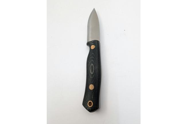 Image for Casström No. 8 SFK 12807 Green Micarta, fixed knife