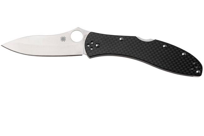 Image for Spyderco Centofante 3 CPM-CruWear C66CFP Carbon Fiber, Sprint Run pocket knife