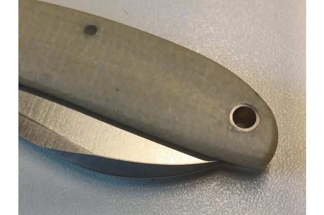 Image for Fox Knives Livri, M390, Natural Jute Micarta, 273MI pocket knife