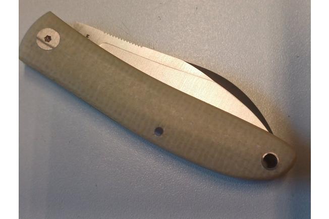 Image for Fox Knives Livri, M390, Natural Jute Micarta, 273MI pocket knife