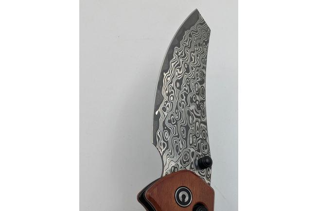 Image for Civivi Sixgill C24050-DS1 Damascus Guibourtia Wood, pocket knife