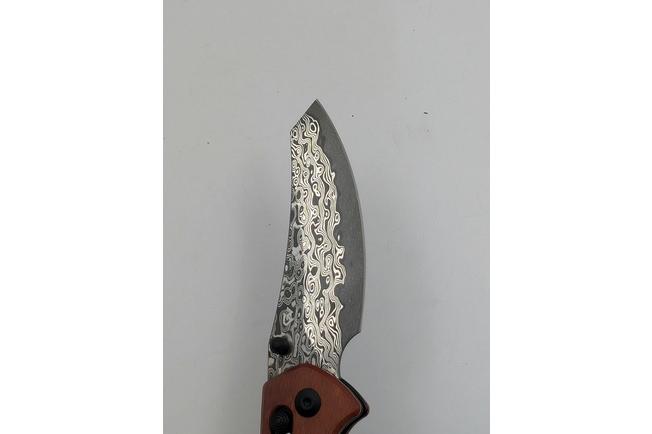 Image for Civivi Sixgill C24050-DS1 Damascus Guibourtia Wood, pocket knife
