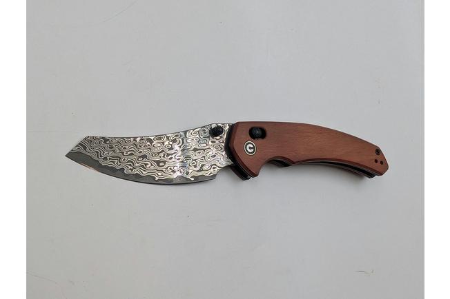 Image for Civivi Sixgill C24050-DS1 Damascus Guibourtia Wood, pocket knife