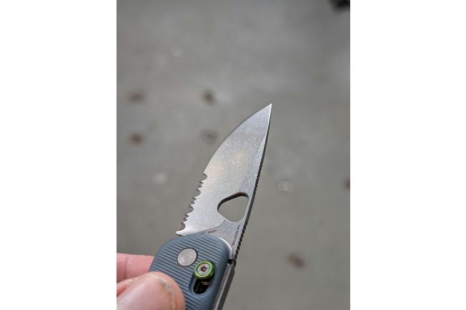Afbeelding voor The James Brand The Redstone KN118254-01, 12C27 Stonewash, Tidal Blue G10, zakmes
