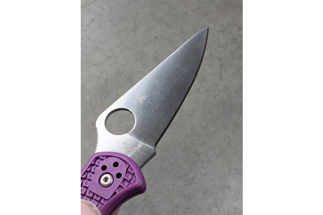 Afbeelding voor Spyderco Delica 4 Purple C11FPPR zakmes