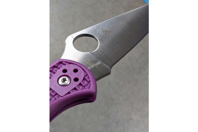 Afbeelding voor Spyderco Delica 4 Purple C11FPPR zakmes