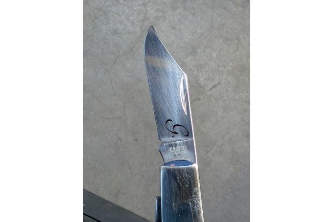 Image pour Case Barlow Caribbean Blue Bone, Sawcut Jig, 25581, 62009 1/2 SS couteau de poche