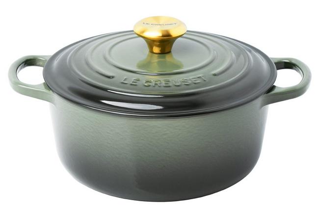 Afbeelding voor Le Creuset Signature 21177241734441 Thyme, braadpan/cocotte, 24 cm, 4,2L