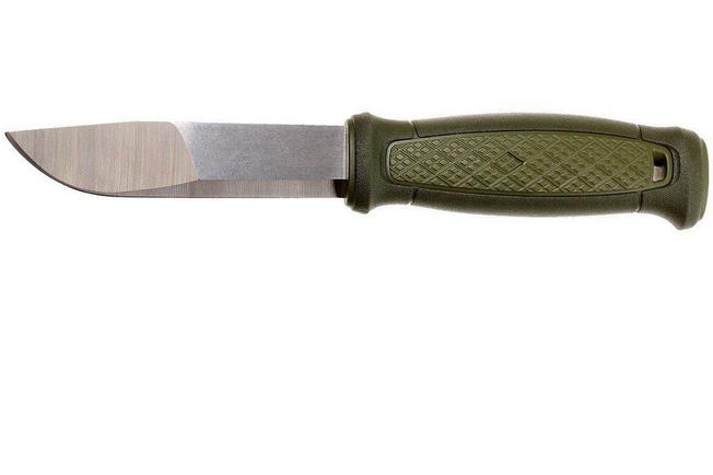 Image for Mora Kansbol 12645 bushcraft knife with multimount sheath, green