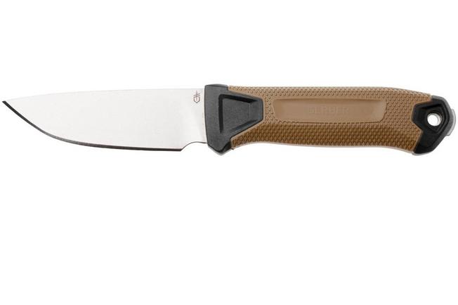 Image for Gerber Strongarm Camp CPM MagnaCut 1075371 Coyote Brown, fixed knife