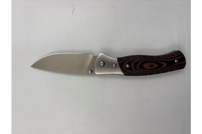 Image for Buck Selkirk micarta pocket knife with firesteel, 0836BRS-B