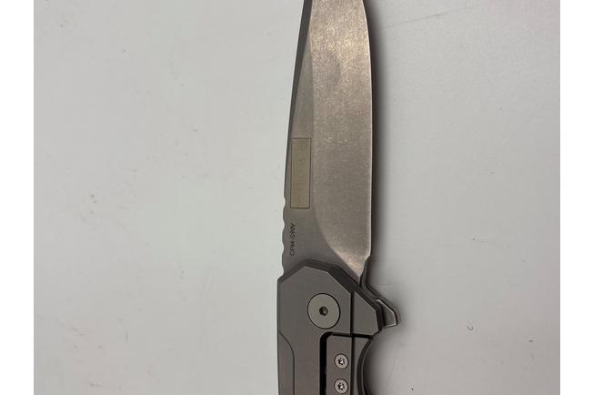 Image for MK Knives & Tools Ingeni Urban Gray 01F-FP001 Stonewashed CPM S90V, Grey Anodized Titanium, pocket knife