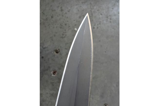 Afbeelding voor Spartan Blades Harsey Dagger SB49BKBKKYBK Black, Black Micarta, dolk, kydex schede