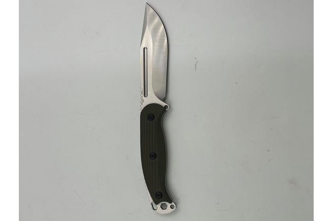 Image for Kizer Ursa Major 1082A2, Satin AEB-L, Olive Green G10, fixed knife, Maksim Epifantsev design