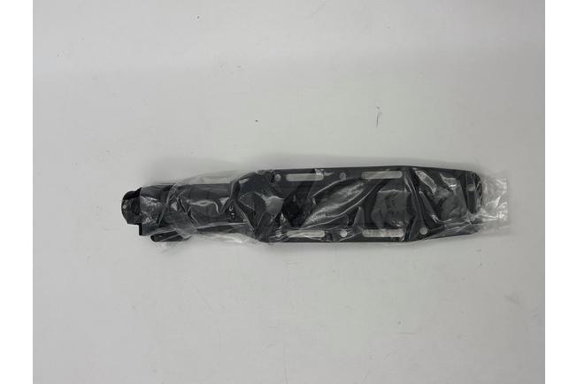 Image for KA-BAR Short 1257 partially serrated, fixed knife, leather sheath