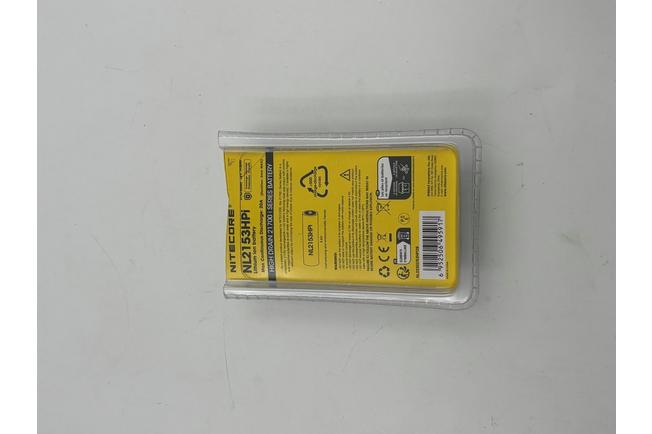 Image for Nitecore NL2153HPi High Drain rechargeable 21700 Li-ion battery, 5300 mAh