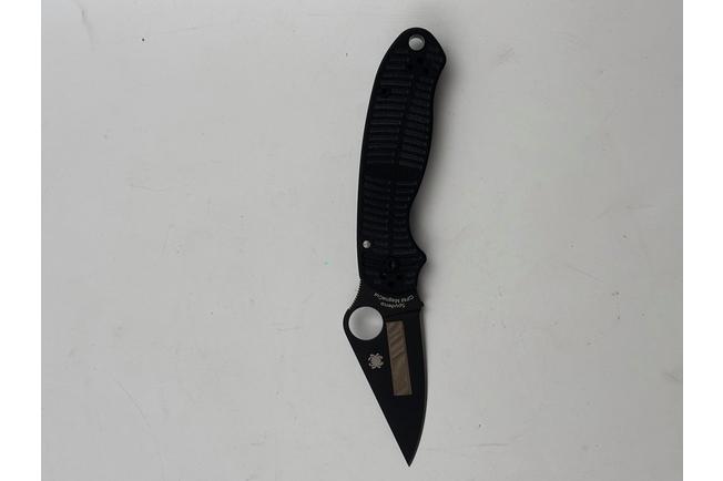 Image for Spyderco Para 3 Salt Black DLC CPM MagnaCut C223GMCBKP Black G10, pocket knife