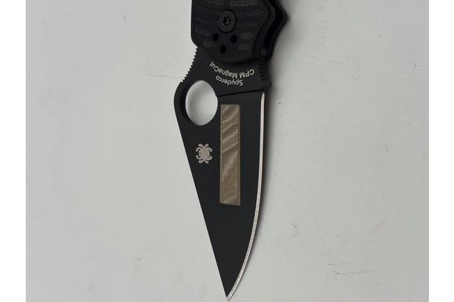 Image for Spyderco Para 3 Salt Black DLC CPM MagnaCut C223GMCBKP Black G10, pocket knife