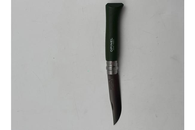 Image for Opinel pocket knife No. 08RV Khaki, stainless steel, blade length 8.5 cm