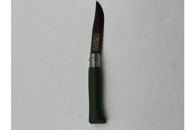 Image for Opinel pocket knife No. 08RV Khaki, stainless steel, blade length 8.5 cm