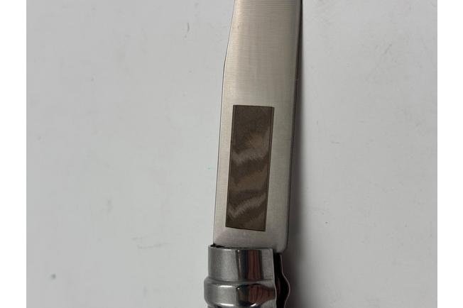 Image for Opinel pocket knife No. 08RV Khaki, stainless steel, blade length 8.5 cm