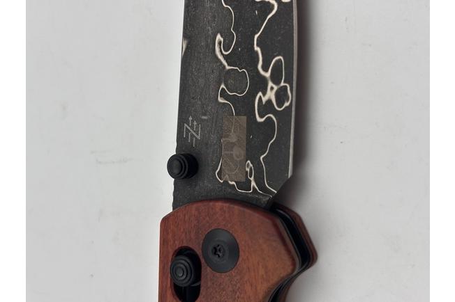 Image for Civivi Yonder C23073B-DS1 Damascus, Guibourtia Wood, pocket knife