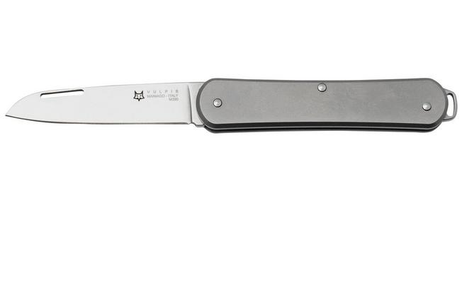 Image for FOX Vulpis FX-VP130TI, M390, Sandblasted Titanium, pocket knife