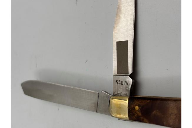 Image for Old Timer Gunstock Trapper 94OTWDesert Ironwood, slipjoint pocket knife