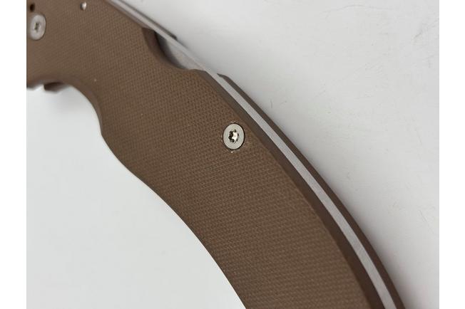 Afbeelding voor Spyderco Native Chief C244GPBN15V, Sprint Run, Stonewashed CPM 15V, Brown G10 zakmes