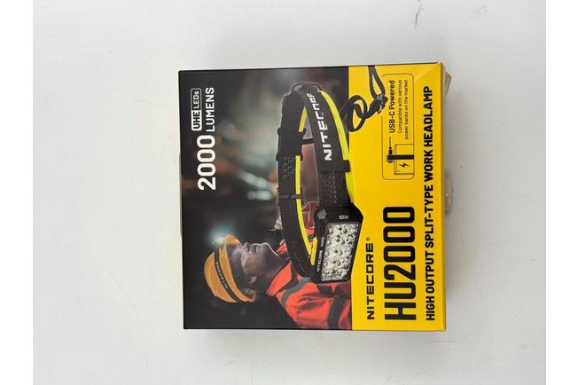 Afbeelding voor Nitecore HU2000 UHE LED, oplaadbare hoofdlamp, 2000 lumen