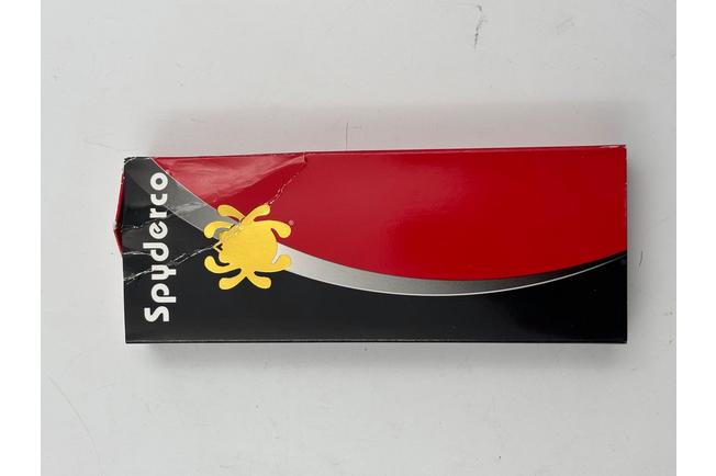 Afbeelding voor Spyderco ButtonUp C275CFP, Satin 8Cr13MoV, Black Laminated G10/Carbon Fiber zakmes, Eric Glesser design