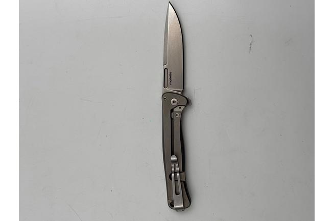 Afbeelding voor LionSteel Emmet EM01 FL Stonewashed MagnaCut, Grey Titanium, zakmes, Molletta design