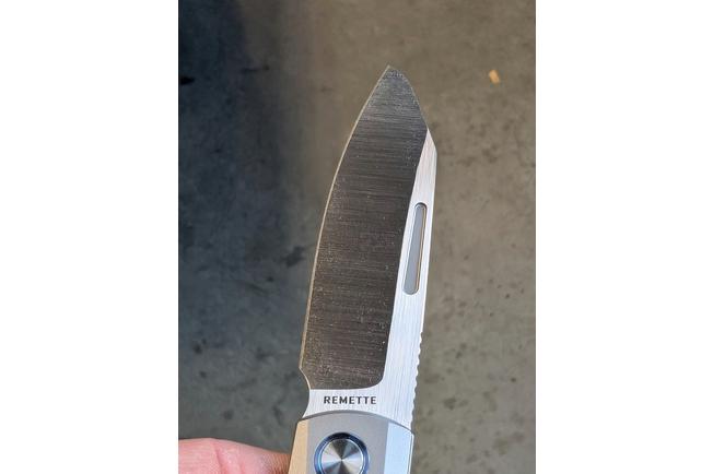 Obraz dla Nóż składany Remette RT-Squirrel RTDP-G M390, Grey Titanium