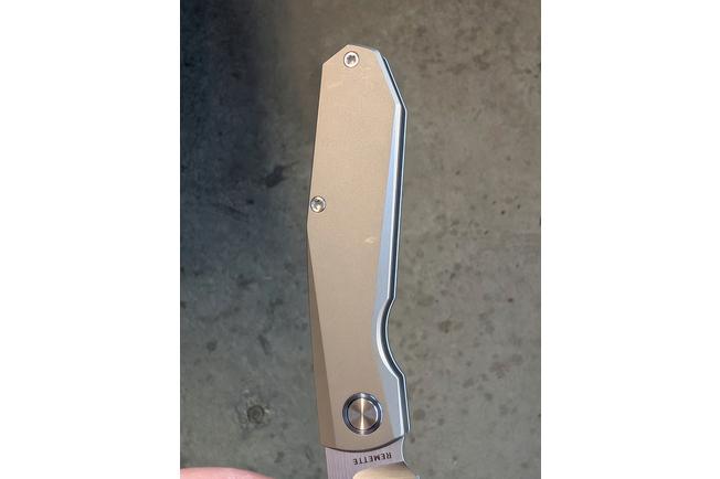 Obraz dla Nóż składany Remette RT-Squirrel RTDP-G M390, Grey Titanium
