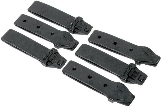 Imagem para Maxpedition TacTie PJC3BLK Polymer Joining Clips AGR clipe MOLLE, seis unidades